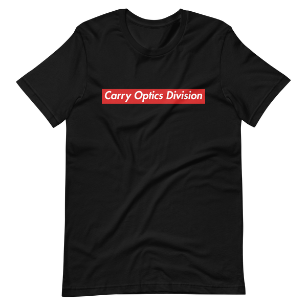 Carry Optics Division- Unisex t-shirt - Laugh n Load